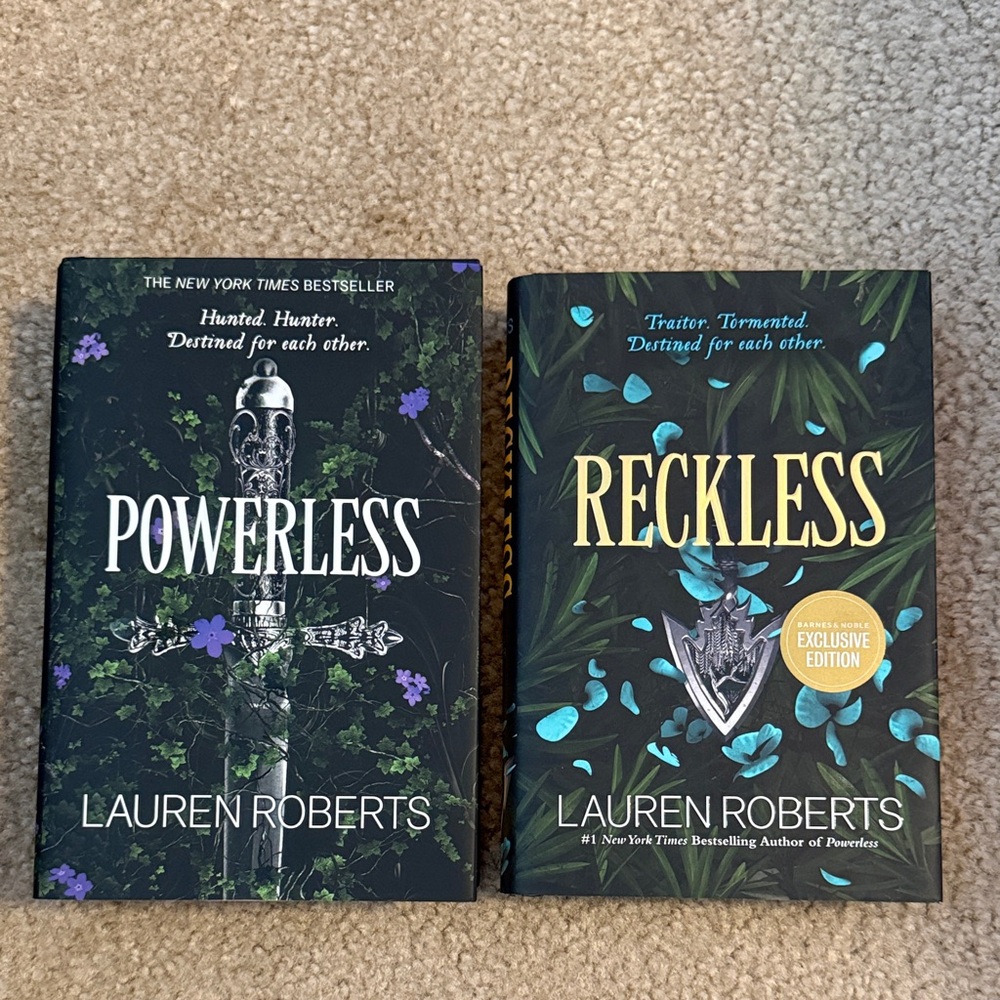 Powerless and Reckless Book Set by Lauren Roberts